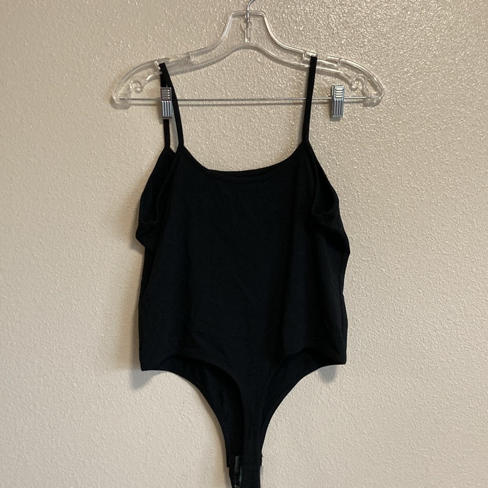 Madewell Tank Thong Bodysuit in True Black (Multiple Sizes) - Picture 15 of 15